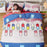 Decorative Bedding Set - Duvet Cover, Bed Sheet and 2pcs Pillow Case (Floral Collection)