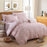 Decorative Bedding Set - Duvet Cover, Bed Sheet and 2pcs Pillow Case (Floral Collection)